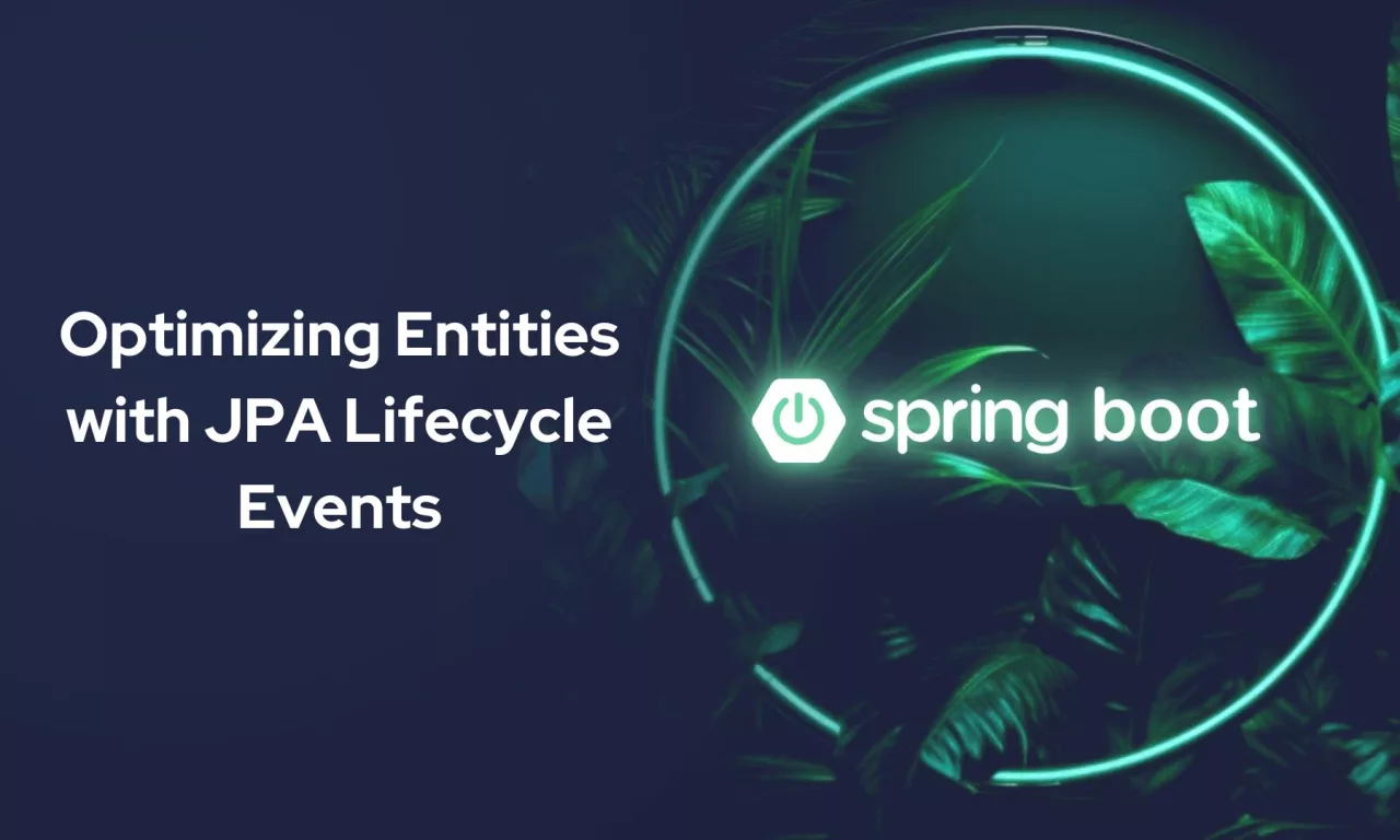 Optimizing entities with JPA lifecycle events